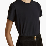 Khaite - Emmylou T-Shirt in Washed Black