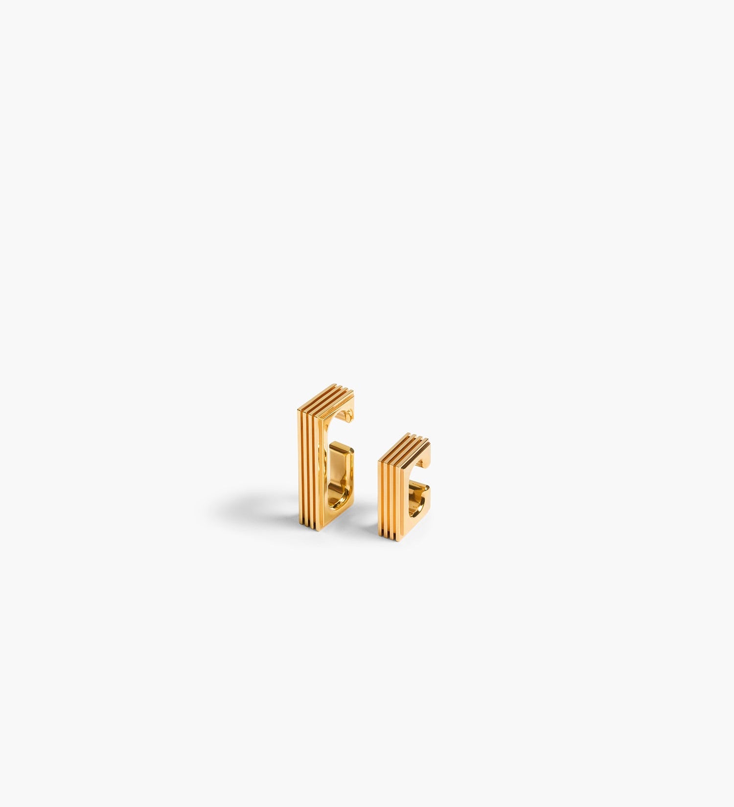 Khaite - Empire Ear Cuffs in Gold