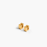 Khaite - Small Empire Earrings in Gold