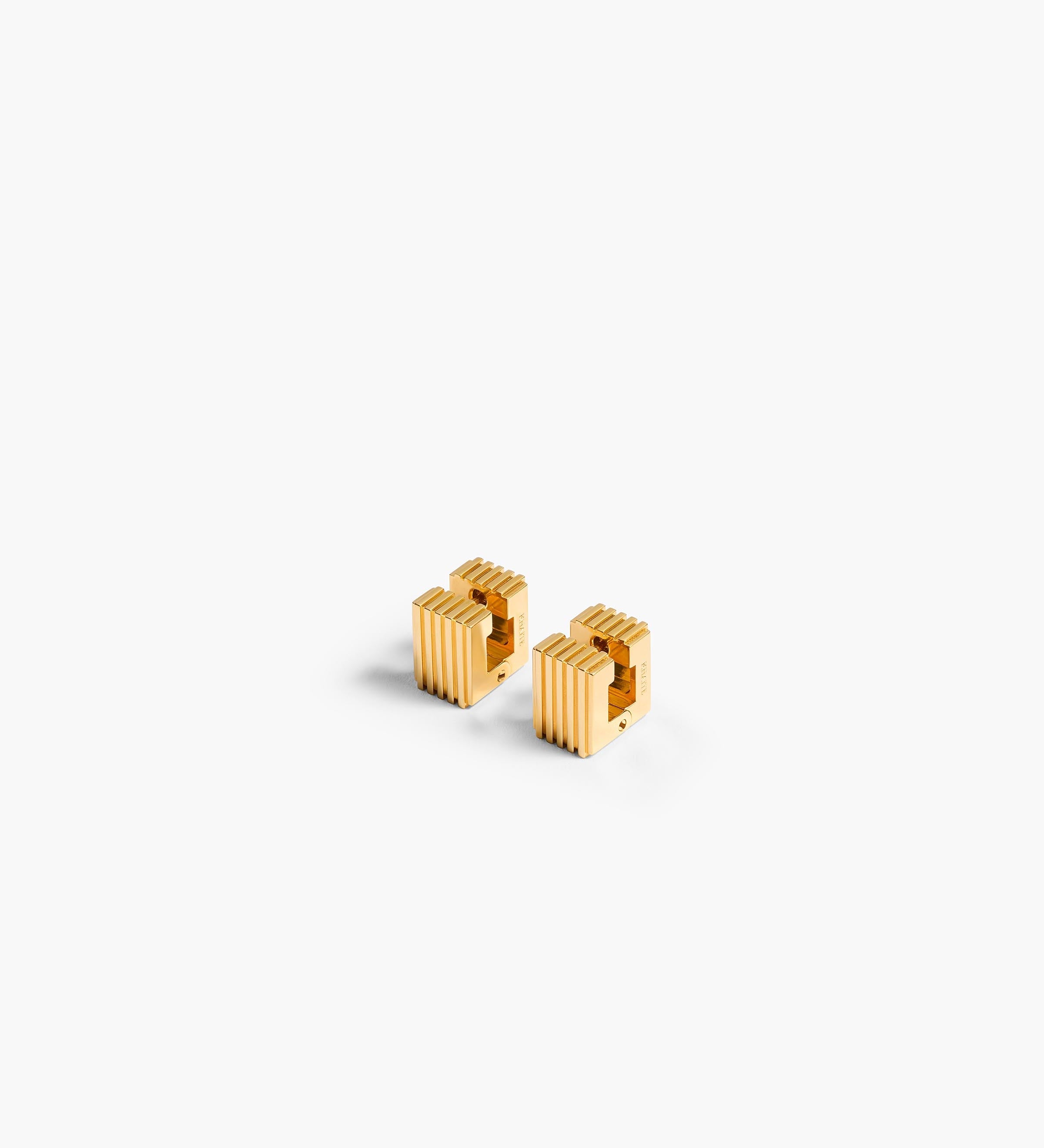 Khaite - Small Empire Earrings in Gold