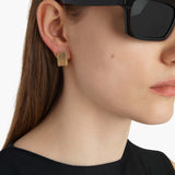 Khaite - Small Empire Earrings in Gold