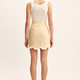 Posse - ESSIE MINI SKIRT - DUSTY CITRON