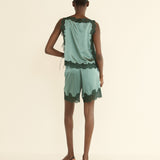 DOEN - EVANIA TOP - - DULAC GREEN