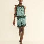 DOEN - EVANIA TOP - - DULAC GREEN