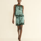 DOEN - EVANIA TOP - - DULAC GREEN