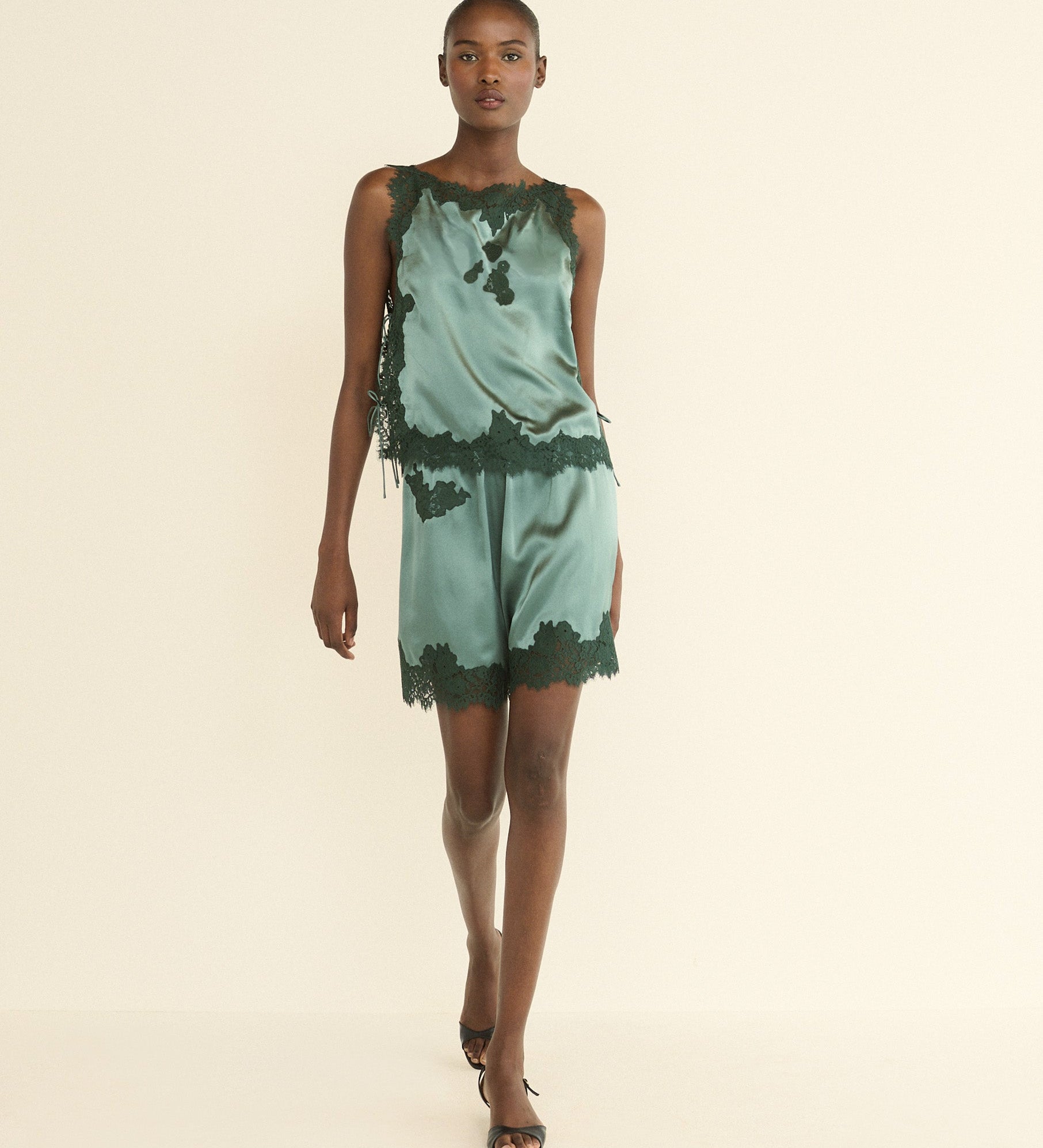 DOEN - EVANIA TOP - - DULAC GREEN