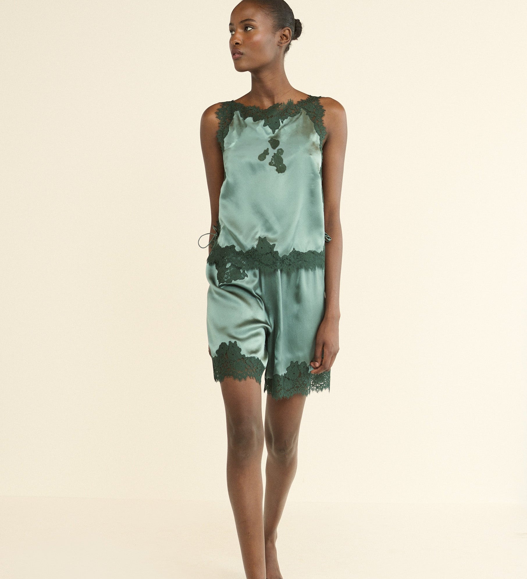 DOEN - EVANIA TOP - - DULAC GREEN