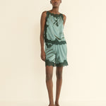 DOEN - EVANIA TOP - - DULAC GREEN