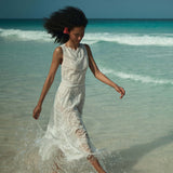 DÔEN - EVANORA DRESS -- SALT