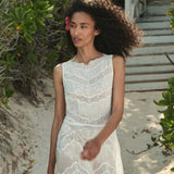 DÔEN - EVANORA DRESS -- SALT