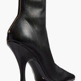 Khaite - Eva Over - the - Knee Boot in Black Nappa Leather