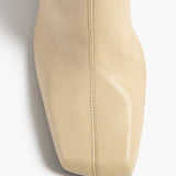 Khaite - Eva Over - the - Knee Boot in Sand Nappa Leather