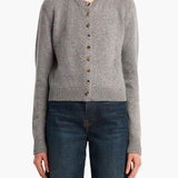 Khaite - Everheart Cardigan in Fog