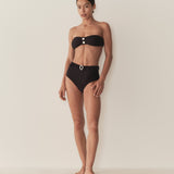 DÔEN - EVORA BIKINI BOTTOM -- NERO