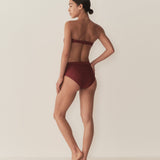 DÔEN - EVORA BIKINI BOTTOM -- DEEP SUMAC