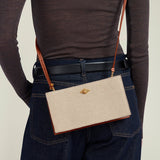 Metier - Ease 20 Natural Linen with Cognac