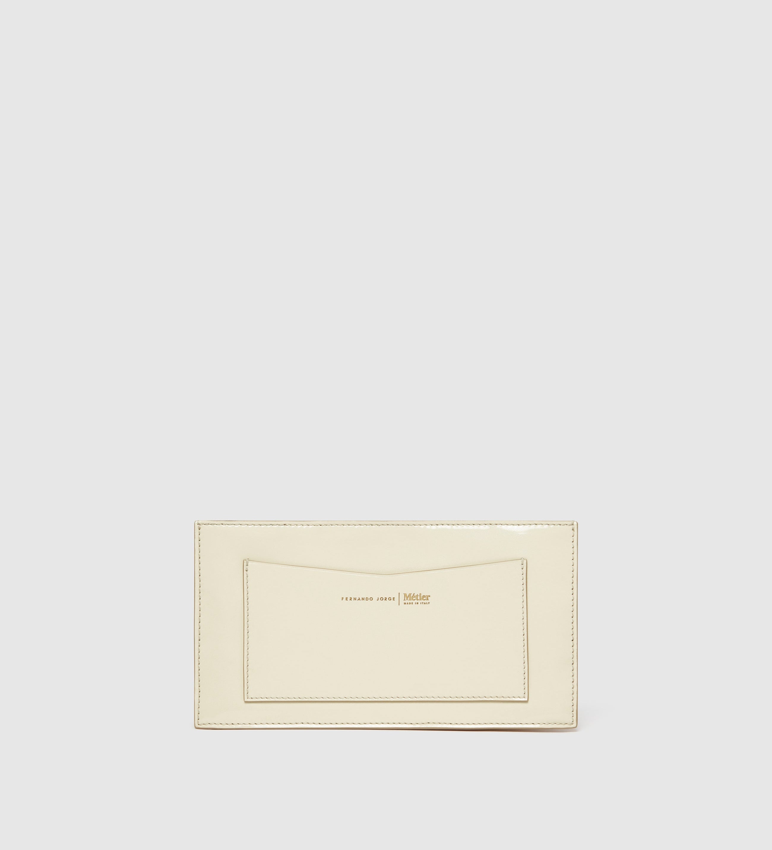 Metier - Fernando Jorge | Métier Ease Glossy Calfskin White Sand