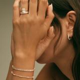 Kinn - Elizabeth Emerald Ring Lab Diamond