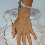 Kinn - Eternity Shell Bracelet Silver