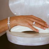 Kinn - Eternity Shell Bracelet Silver