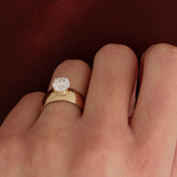 Kinn - Porter Cigar Band Ring Round Diamond