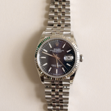 Kinn - Rolex Datejust 35 126234 Motif Blue Dial Mens Watch