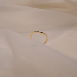 Kinn - Rosewood Curved Stacking Ring