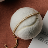 Kinn - Serena Baguette Tennis Link Bracelet Diamond