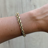 Kinn - Vintage Bold Rope Chain Bracelet