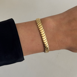 Kinn - Vintage Gold Cobra Bold Bracelet