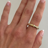 Kinn - Vintage Pavé Tube Ring