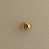Kinn - Vintage Tigers Eye 10k Signet Ring