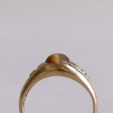 Kinn - Vintage Tigers Eye 10k Signet Ring