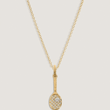 Kinn - Courtside Racquet Pendant Diamond