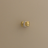 Kinn - Vintage Pavé Buckle 18k Diamond Ring