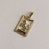 Kinn - Vintage 18k Saratoga Race Horse Pendant