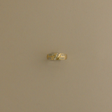 Kinn - Vintage Diagonal Channel Diamond 14k Ring