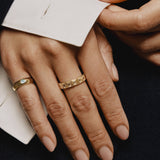Kinn - Vintage 14k Baguette CZ Ring