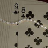 Kinn - Amara Fancy Shape Tennis Necklace White Gold