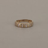 Kinn - Vintage 14k Baguette CZ Ring
