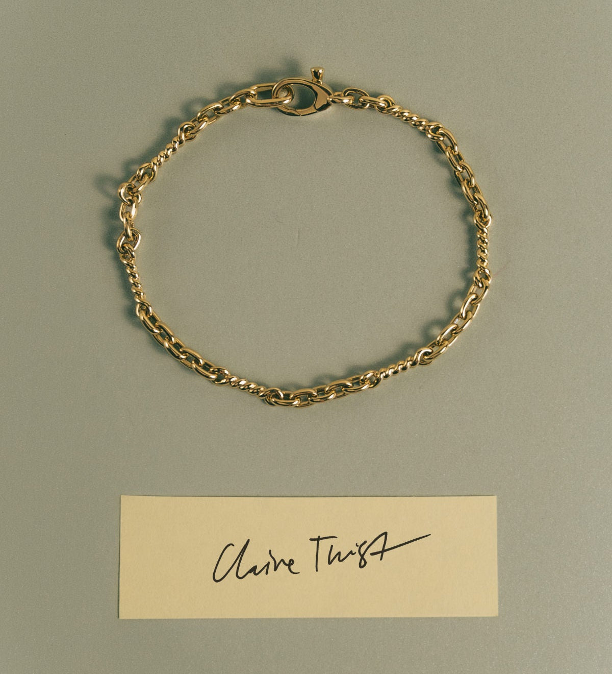 Kinn - Claire Twist Chain Bracelet