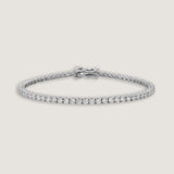 Kinn - Classic Diana Tennis Bracelet White Gold