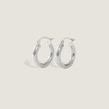 Kinn - Classic Hoop Earrings Small Silver