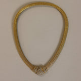 Kinn - Vintage Dior Mesh Collar Necklace