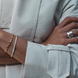 Kinn - Dare To Love Bold Hollow Dome Ring Silver