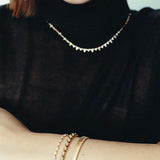 Kinn - Juliette Diamond Row Bracelet Yellow Gold