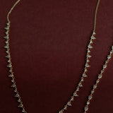 Kinn - Juliette Diamond Row Necklace Yellow Gold