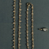 Kinn - Juliette Diamond Row Necklace Yellow Gold