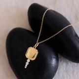 Kinn - Legacy Key Pendant Diamond Necklace