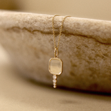 Kinn - Legacy Key Pendant Diamond Necklace